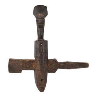Early 20th Century African Antique Door Lock For Sale