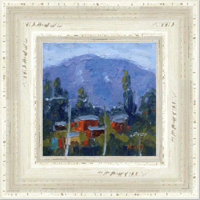 "Mt. Tamalpais Marin County" Contemporary Landscape Oil Painting For Sale - Image 11 of 12