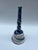 Blue and White Pottery Bell For Sale - Image 4 of 6