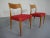 Mid-Century Modern Set of Danish Oak Dining Chairs, 1960s For Sale - Image 3 of 17