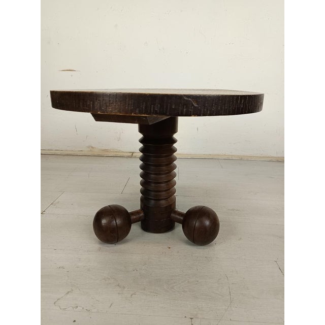Art Deco Side Table by Charles Dudouyt, 1940s For Sale - Image 6 of 18