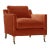 Greta Chair, Rust Velvet For Sale