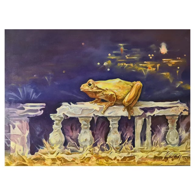 Vadim Kovalev, Frog, 2013, Oil on Canvas For Sale