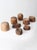 Wood Collection of 8 Early 20th Century Wooden Millinery Hat Blocks For Sale - Image 7 of 17