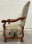 Wood Vintage Parker Southern French Louis XIII Regency Style Library Armchair For Sale - Image 7 of 12
