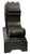 Antique Victorian Black Slate Malachite Mantel Clock For Sale In New York - Image 6 of 6