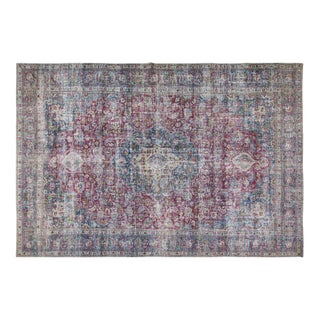 Vintage Turkish Anatolian Professional Hand Knotted Wool Rug, 9'8x15'2 For Sale