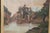 French French Oil Painting of Castle on a Hill, Early 20th Century, Framed For Sale - Image 3 of 13