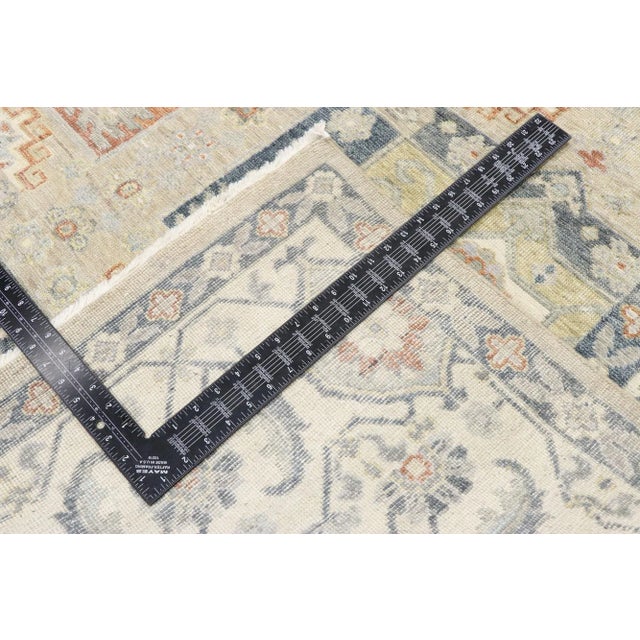 Early 21st Century Turkish Oushak Rug, 09'11 X 12'11 For Sale - Image 5 of 9