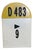 Kilometer Marker on French Road, 1990s For Sale