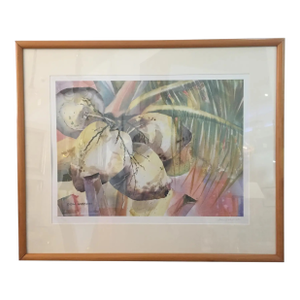 "Coconuts" Lithograph by Don Gabbert