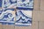 Antique Set of 6 Baroque Portuguese Tiles, 18th Century Blue & White Scrollwork and Ornamental Motifs For Sale - Image 6 of 10