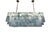 Not Yet Made - Made To Order Blue Murano Glass Pendant Light from Justfurnituress SRL For Sale - Image 5 of 13