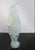 Early 20th Century Sabino France Opalescent Glass Reveil Nude Female Silhouette Art Deco Sculpture For Sale - Image 5 of 11