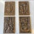 Mid-Century Modern Bronze Wall Plaques by Anders Nyborg, 1970s, Set of 4 For Sale - Image 3 of 14