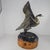 Metal 1970s Bronze Mallard Duck Sculpture by James H. Scorse Wooden Base Plaque MCM For Sale - Image 7 of 12