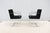 Ludwig Mies Van Der Rohe Brno Flat Bar Chairs in Black Fabric by Gordon - A Pair For Sale - Image 12 of 18