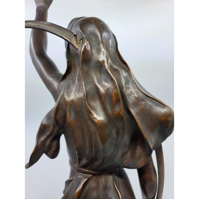 Levasseur Henri Louis, The Shepherd's Star, 1880s, Bronze For Sale - Image 12 of 18