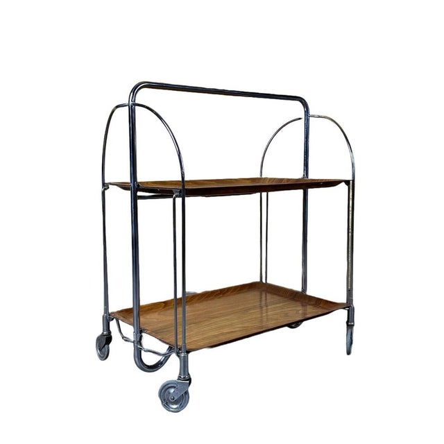 Vintage Serving Trolley, 1970s For Sale - Image 14 of 16