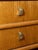 Wood Mid 20th Century Oak Double Drawer Cabinet With Lp Cubby For Sale - Image 7 of 12