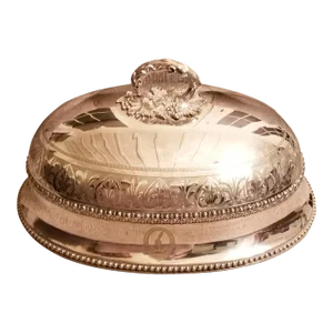 Antique Silverplate Serving Dome
