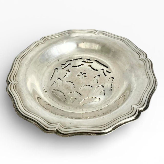 Vintage French Silver Plate Coquillor Butter Press by Jules Lorillon For Sale - Image 9 of 14