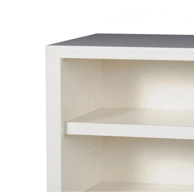 2020s Mabel Wooden Bookcase With Adjustable Shelving - White For Sale - Image 5 of 5