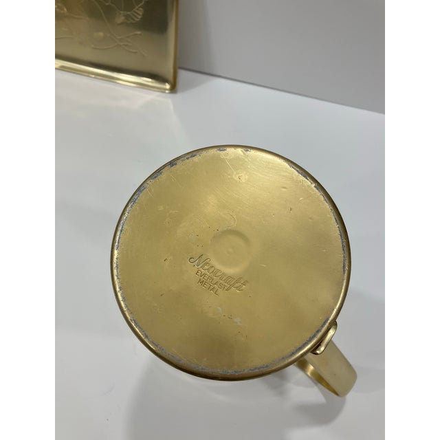 1950s Everlast Neocraft Pitcher & Tray Set For Sale In Boston - Image 6 of 8