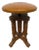 Antique Victorian Oak Piano Stool For Sale