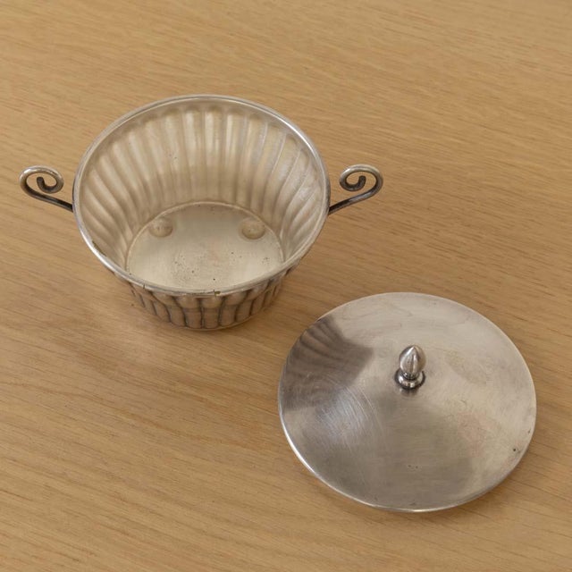 Metal 1930s Silver Vide Poche, Sweden For Sale - Image 7 of 13