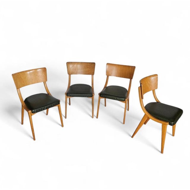 Wooden Benchairs 136 Dining Chairs from Stol Kamnik, Slovenië, 1960s For Sale - Image 17 of 18