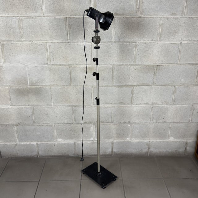 Vintage Industrial Floor Lamp in Metal by Ignoto For Sale - Image 5 of 11