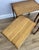 Brown Vintage French Louis Oak Nesting Tables, Set of 3 For Sale - Image 8 of 13