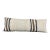 Turkish Hemp Pillow Cushion Natural Beige Black Cushion Cover 14x40 For Sale