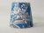 Mary Jane McCarty Designs Antique Bue Floral Fabric Chandelier Shade For Sale - Image 4 of 8