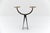 Brutalist Hand-Forged Iron Candleholder, 1960s For Sale - Image 4 of 9