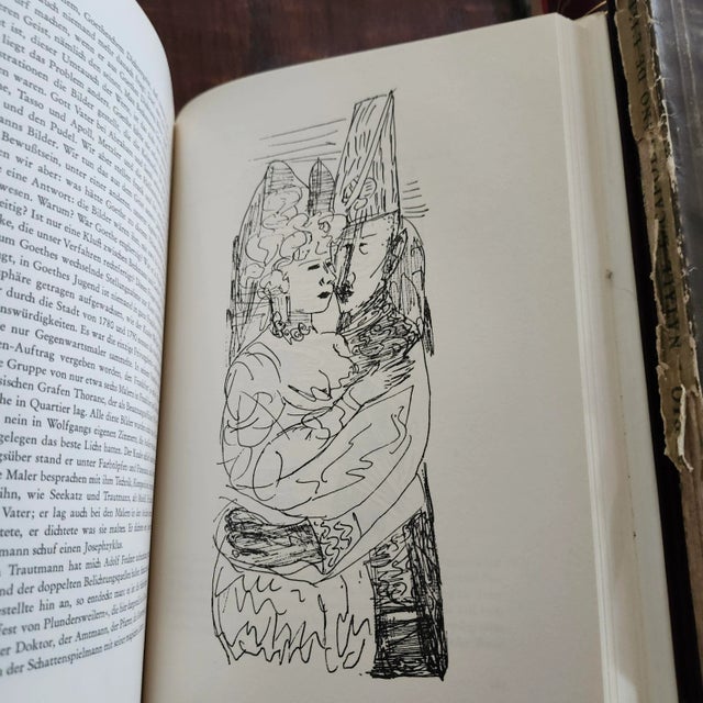 Illustration Vintage Blick Auf Beckmann, Max Beckmann Dokumente Und Vortrage Book by Piper For Sale - Image 3 of 7