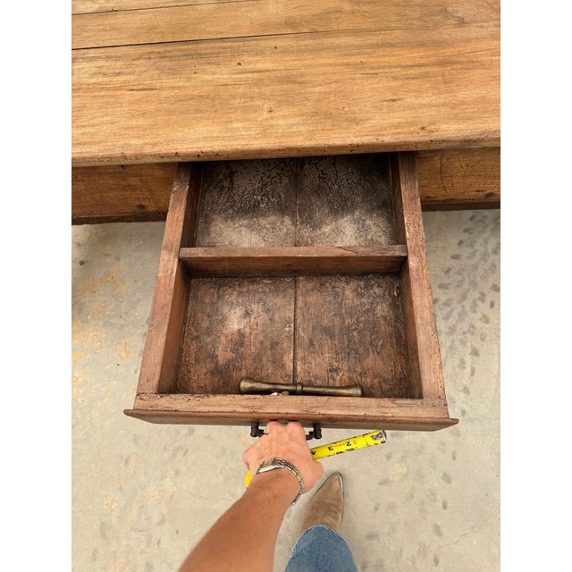 French 19th C French Farm Table For Sale - Image 3 of 6