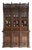 Large Gothic Revival German Carved Oak Cabinet, 1883 For Sale
