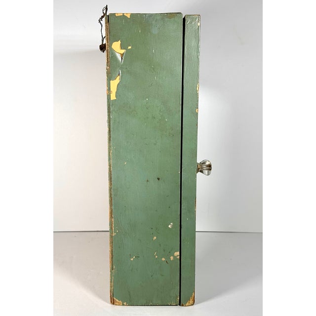 Primitive Mirrored Wall Mount Medicine Cabinet For Sale - Image 6 of 17