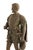 Late 19th Century Antique Large Spelter Sculpture of Renaissance Nobleman, French 19th Century For Sale - Image 5 of 15
