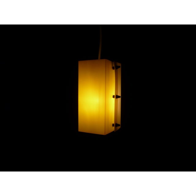 Space Age Acrylic Glass Pendant Lamp, 1950s For Sale - Image 4 of 12