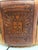 Vintage Peruvian Hand-Tooled Leather Ottoman For Sale - Image 11 of 17