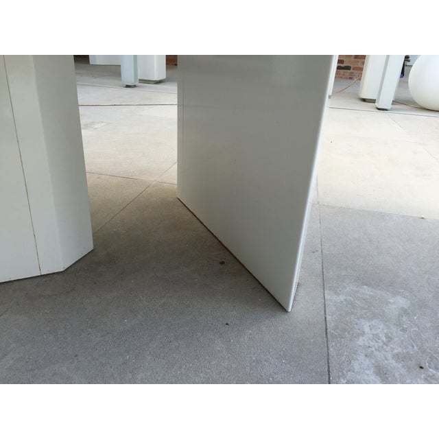 Custom White Marble Outdoor Dining Table Chairish