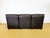 Black Scandinavian Modular Leather Sofa and Armchair, 1960s, Set of 4 For Sale - Image 8 of 18