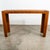 Mid-Century Modern 1960s Mid Century Modern Console Table Solid Oak Wood American Foyer Shelf Sofa MCM For Sale - Image 3 of 12