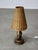 Vintage Italian Wicker Table Lamp For Sale - Image 10 of 12