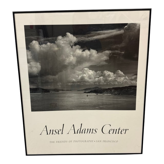 Circa 1986 Ansel Adams Center Poster Print, Framed For Sale