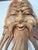 Vintage Chinese-Style Warrior Wall Mask in Hand-Carved Tropical Wood, C. 1960–1980 For Sale - Image 10 of 11