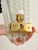 Gold Double-Leaf Murano Glass and Brass Sconce, Italy, 1940s For Sale - Image 8 of 15